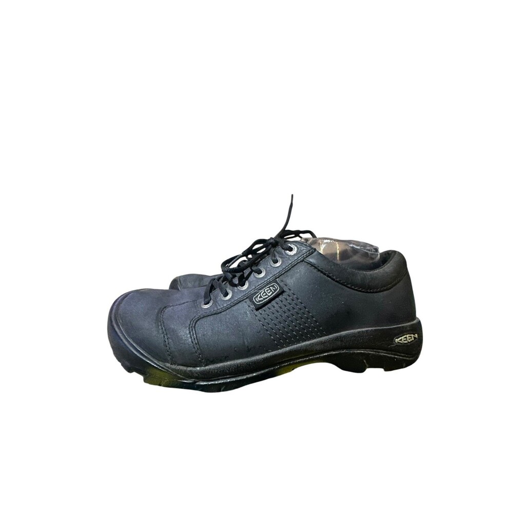 Keen Austin Shoes Men’s US 12 Navy Leather Oxford Hiking Hybrid Low Top Sneaker